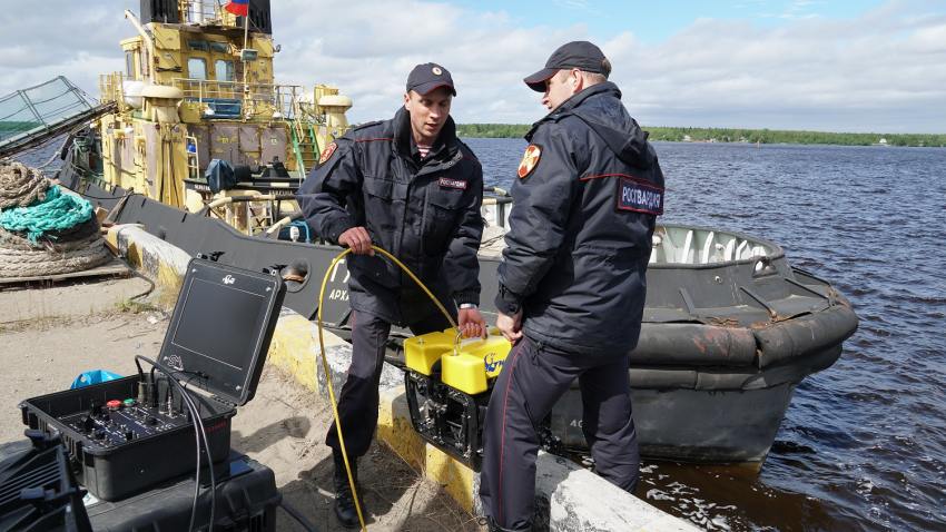 Архангельские росгвардейцы отработали навыки защиты объектов морского порта